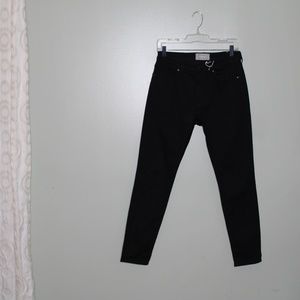 everlane women regular jeans size 28 black